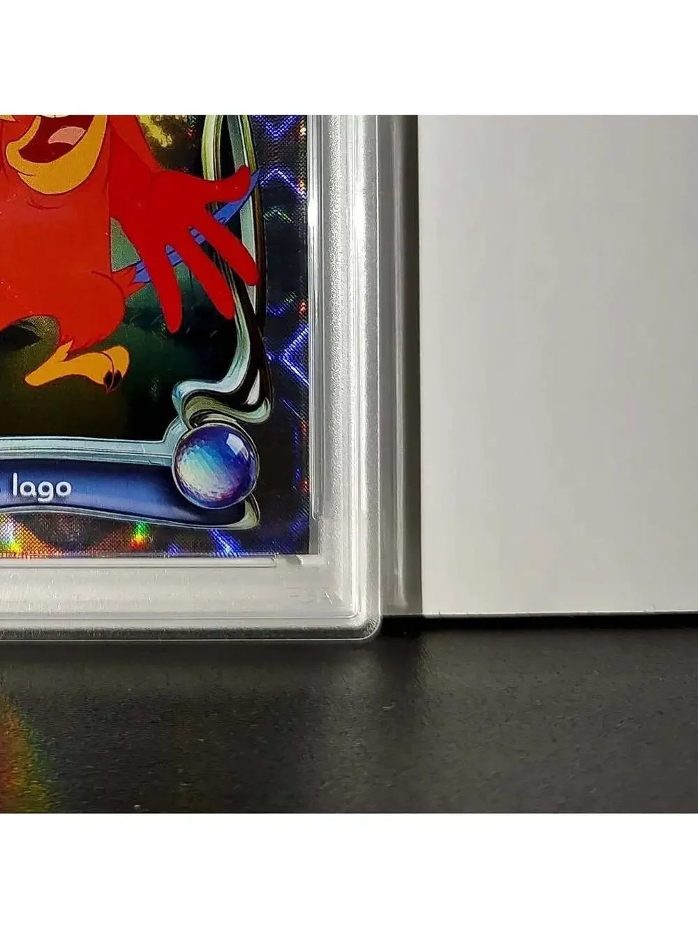 Iago 2025 Topps Disney Wonder #53 Winter Variant Card Aladdin PSA 8